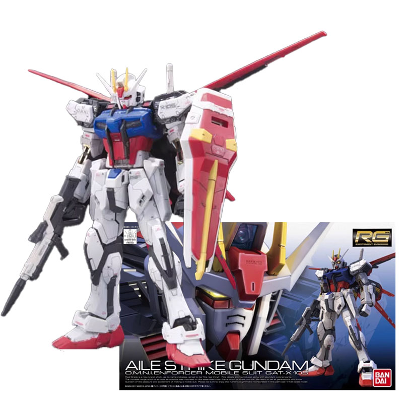 Bandai Model Gundam Rg - バンダイオリジナル RG 1/144 アニメ AILE STRIKE