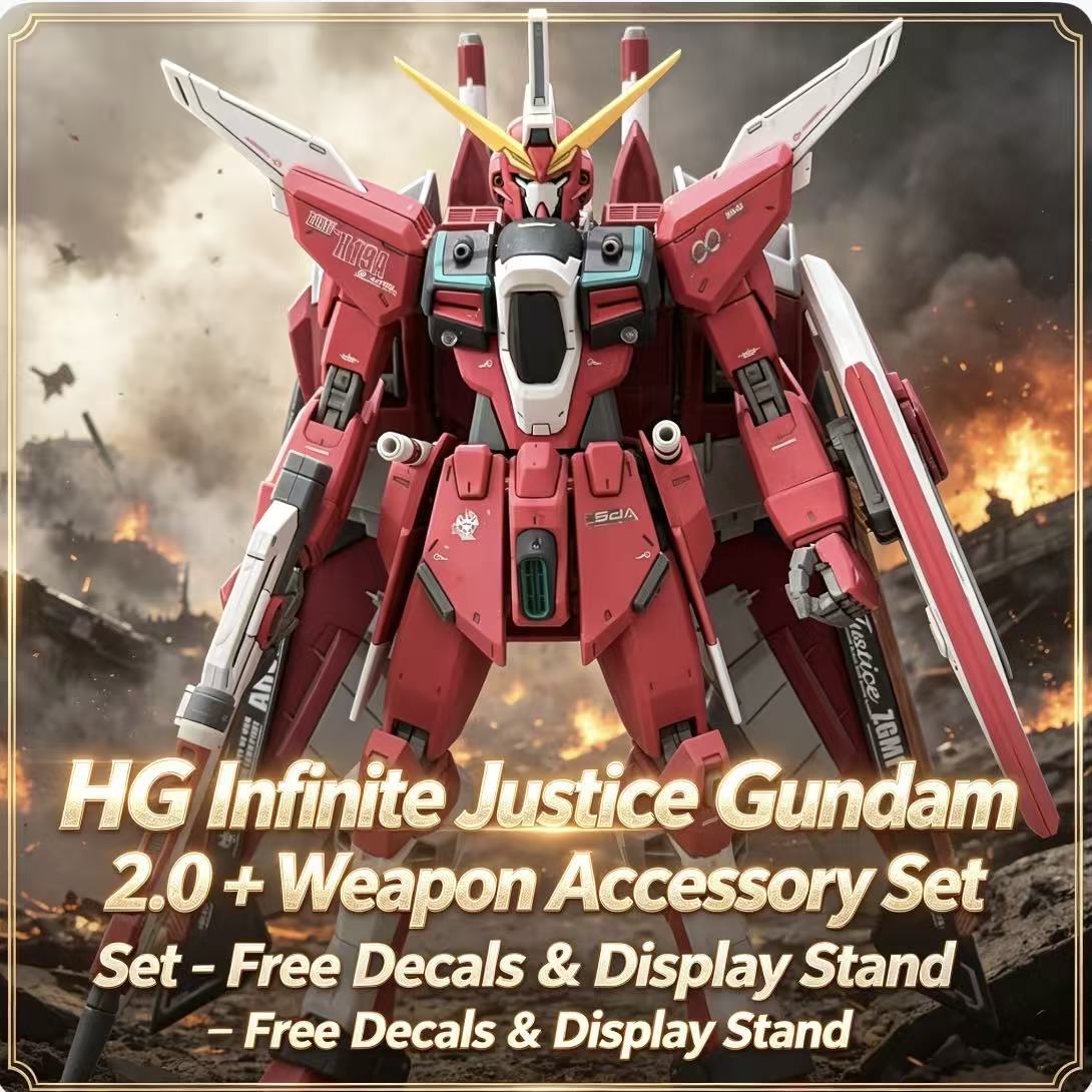 Bandai Model Gundam Hg - 231 HG 1/144 インフィニットジャスティス タイプ 2.0