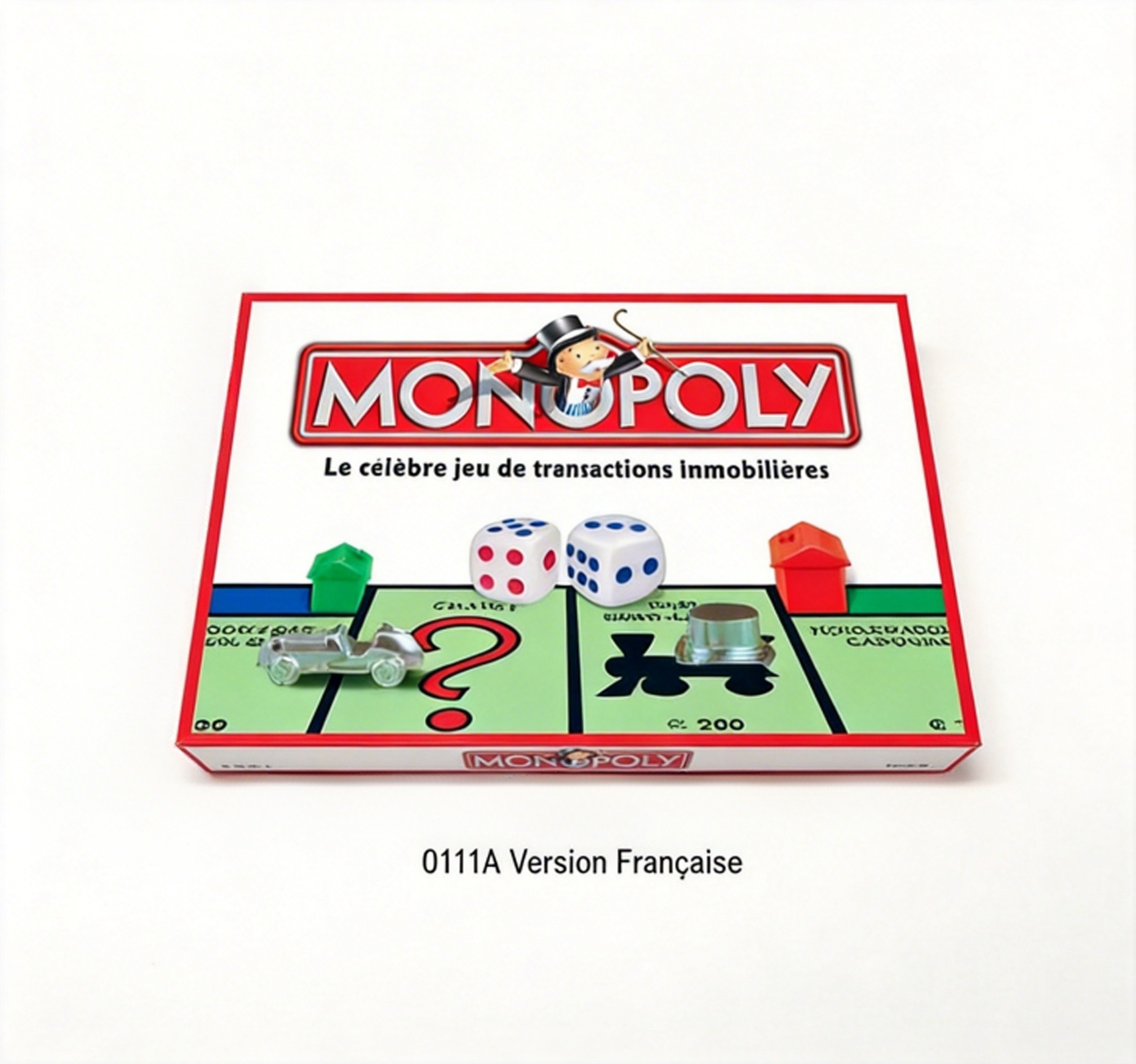 Hasbro Game Monopoly - モノポリー クラシック プレミアム 精巧な職人技によるボードゲーム愛好家とパーティーや集まりに最適なアイテム - フランス語版