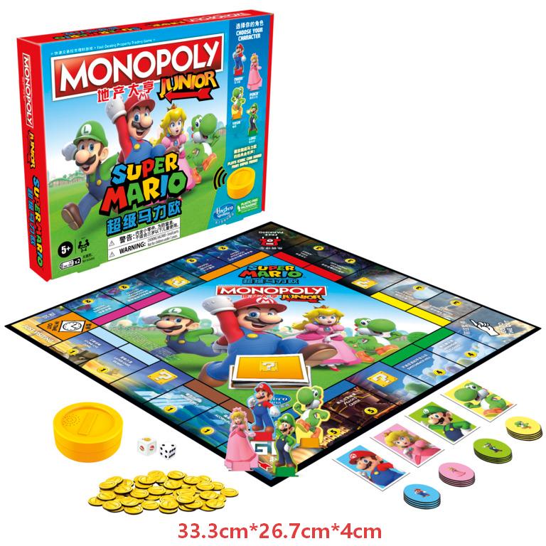 Hasbro Game Monopoly - ハスブロ モノポリー スーパーマリオ カードゲーム - 専用デッキカードゲーム
