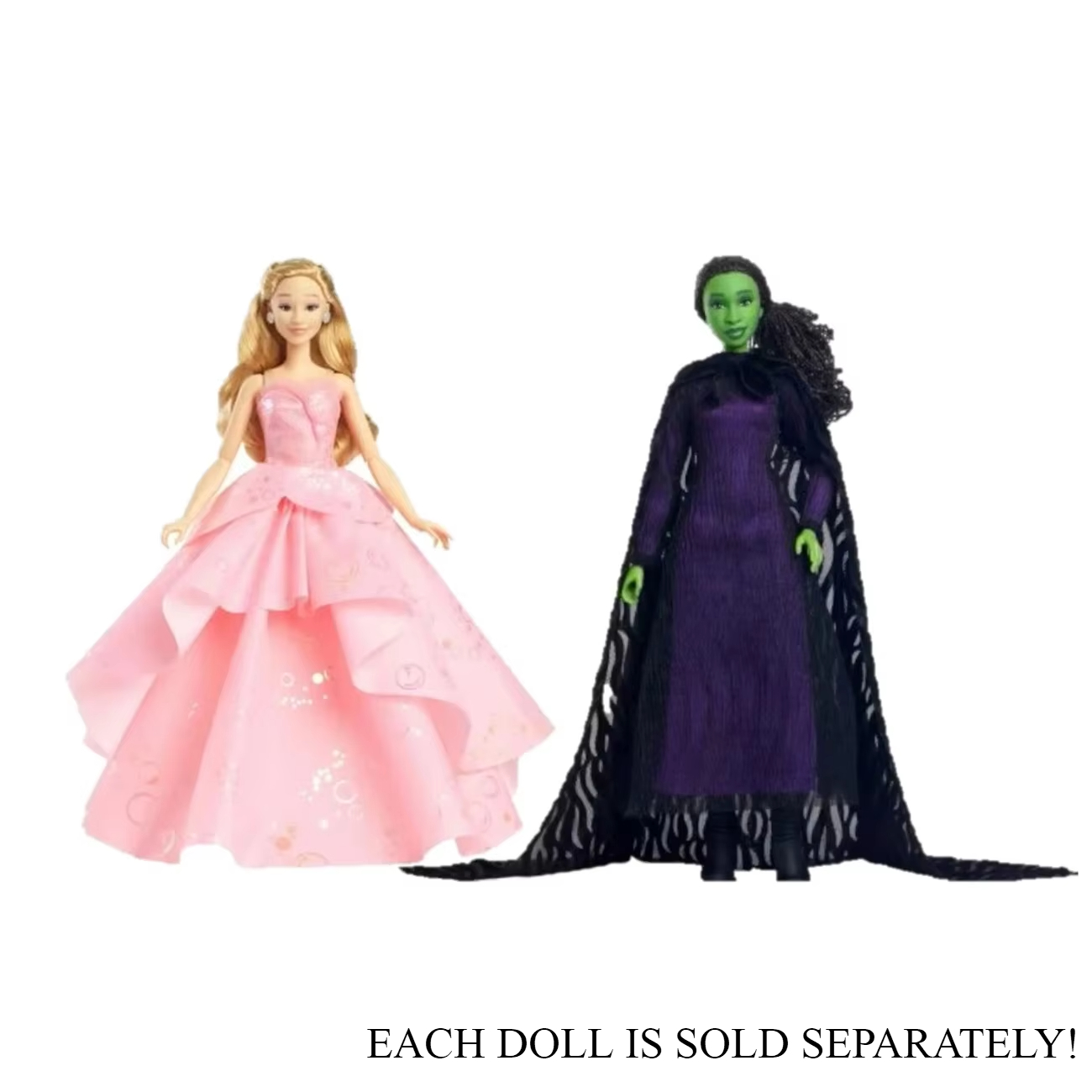 Mattel Toy Barbie - MATTEL-女の子のための豪華なバービー人形、邪悪なおもちゃ、グリンダ、エルファバ、オリジナル、クリスマスプレゼント