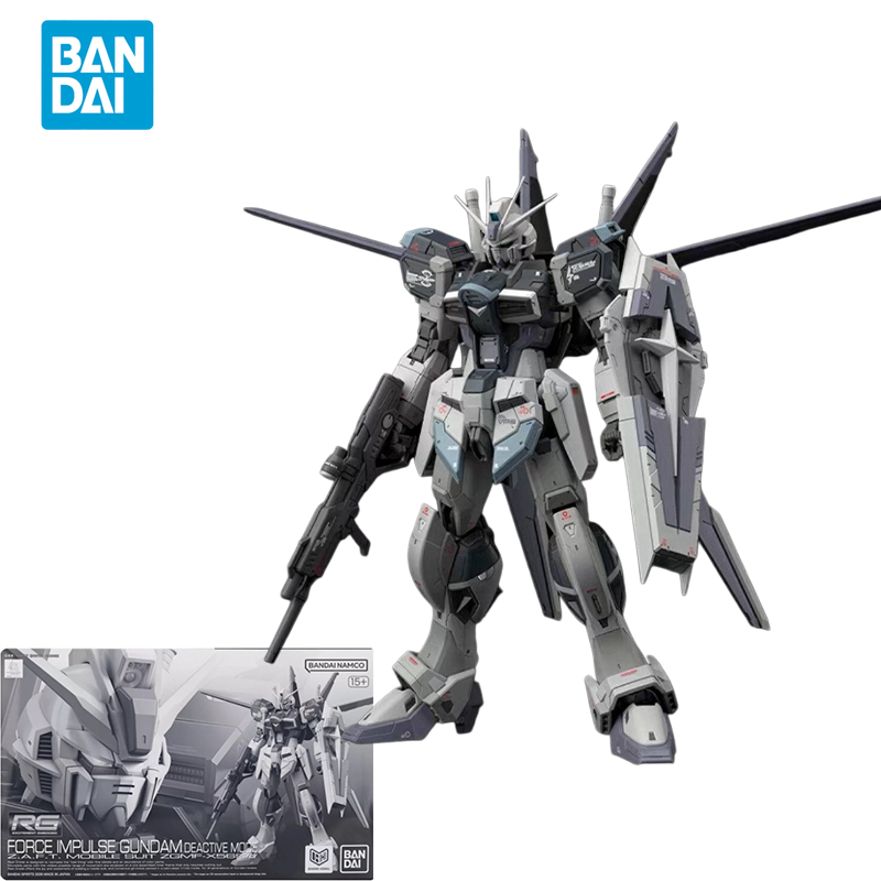 Bandai Model Gundam Rg - バンダイ純正 RG 1/144 フォースインパルスガンダム デアクティブモード アニメアクションフィギュア