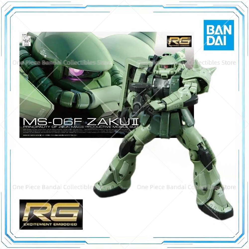 Bandai Model Gundam Rg - バンダイ RG 1/144 MS-06F ザクII 12.5cm