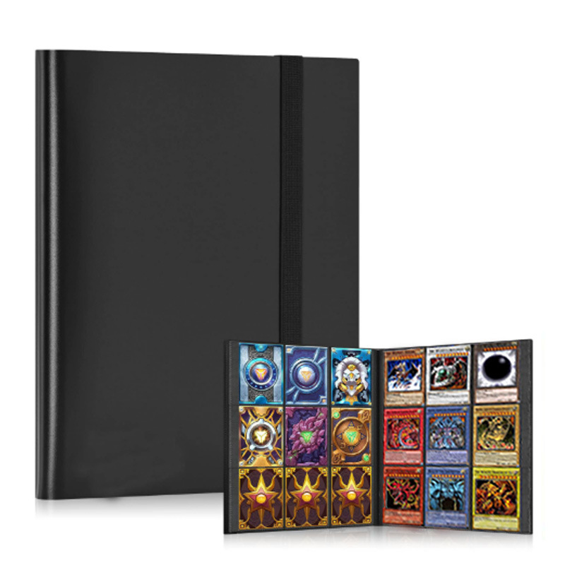 Trading Card Binder - 文房具トレーディングカードバインダーポケット大容量コレクターアルバムポケモンカード遊戯王カードスポーツスターカード収納用