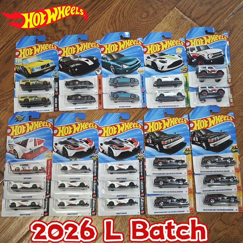 Hot Wheels Car Track Sets - ホットウィール ダイキャストおもちゃの車 2026 L バッチ 合金製