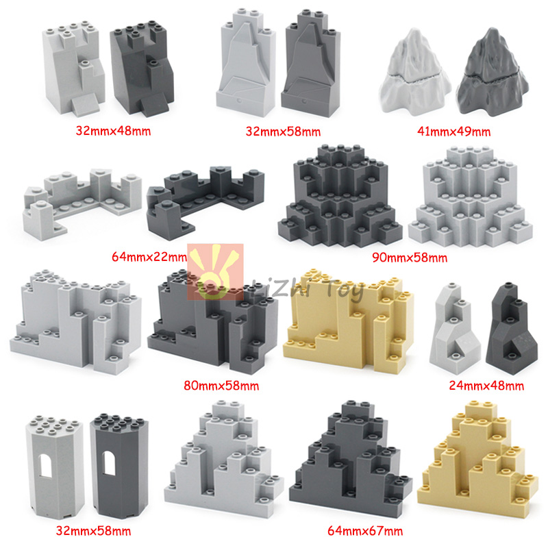 Lego Set Creator - MOC レンガ城山築山庭園建築 DIY 啓発都市ビルディングブロック教育子供のおもちゃ互換性 AllBrand