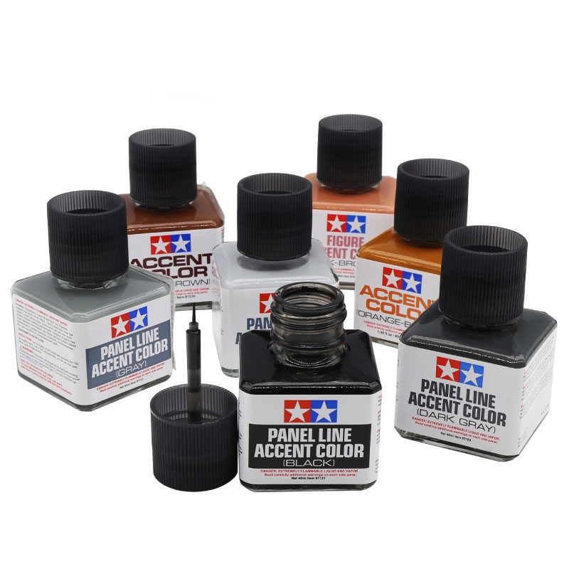 パネルラインアクセントカラー 40 ミリリットルエナメルペイ - Tamiya Model Paint Set のレビューと価格