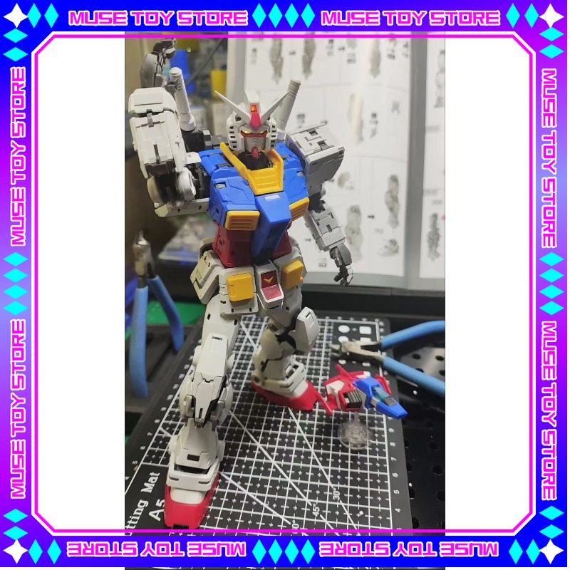 パンダモデルRGアップグレード改造版 1/100 RX-78 - Bandai Model Gundam Rg のレビューと価格