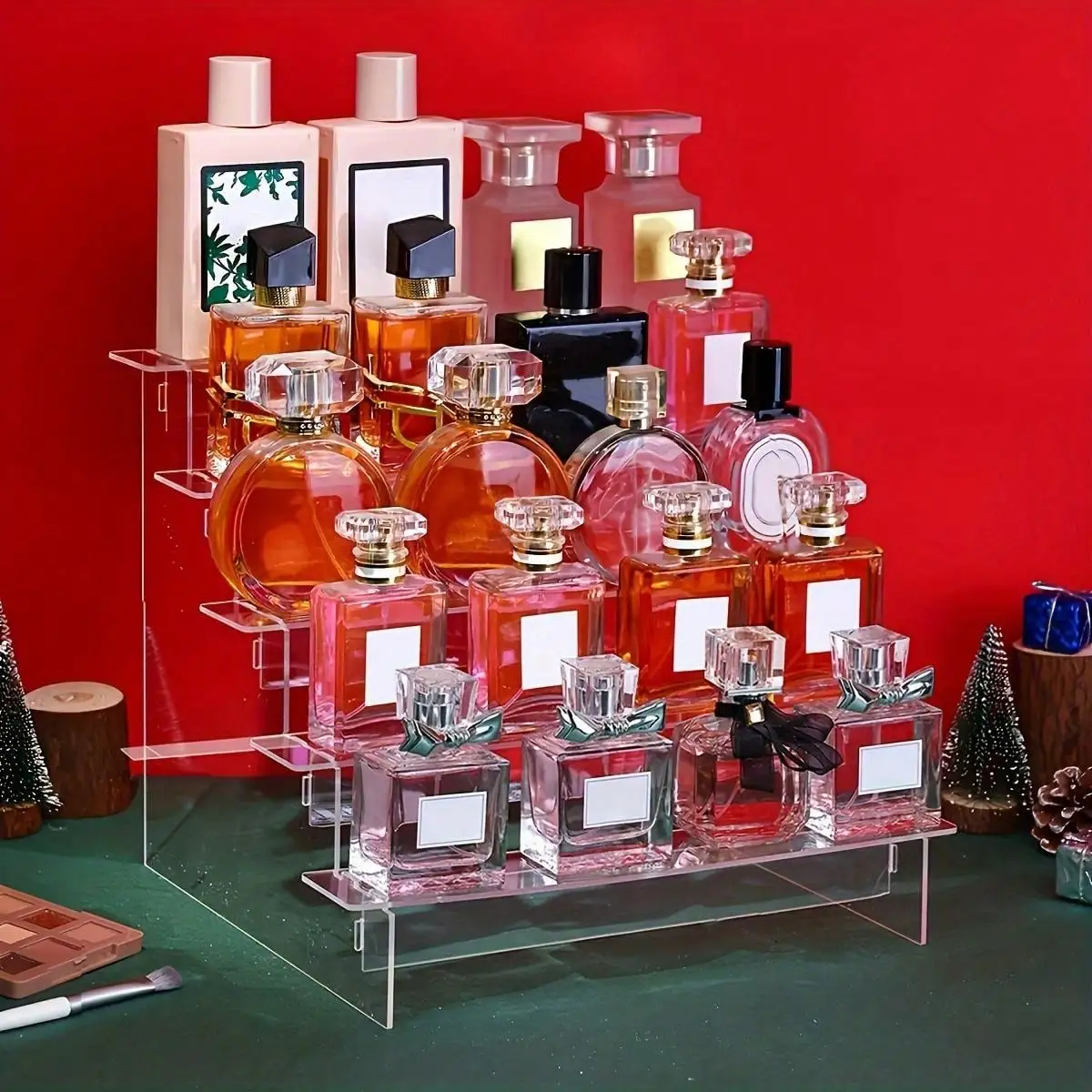 アクリルディスプレイライザー、香水オーガナイザースタンド、ジ - Display Risers Set のレビューと価格