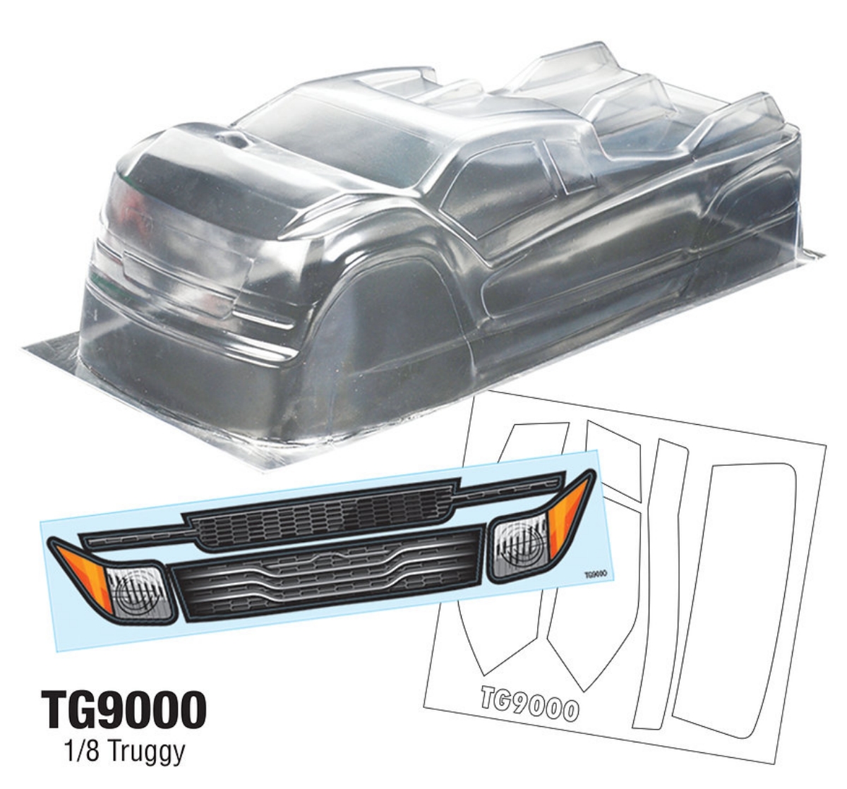 TG9000 1/8 トラギーボディフィット チーム C T - Tamiya Model Paint Set のレビューと価格