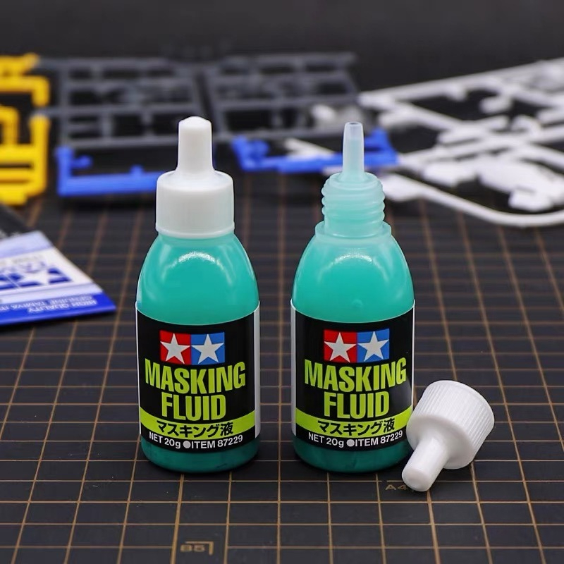 タミヤ 87229 水性マスキング液 20g 剥がせるカット - Tamiya Model Paint Set のレビューと価格