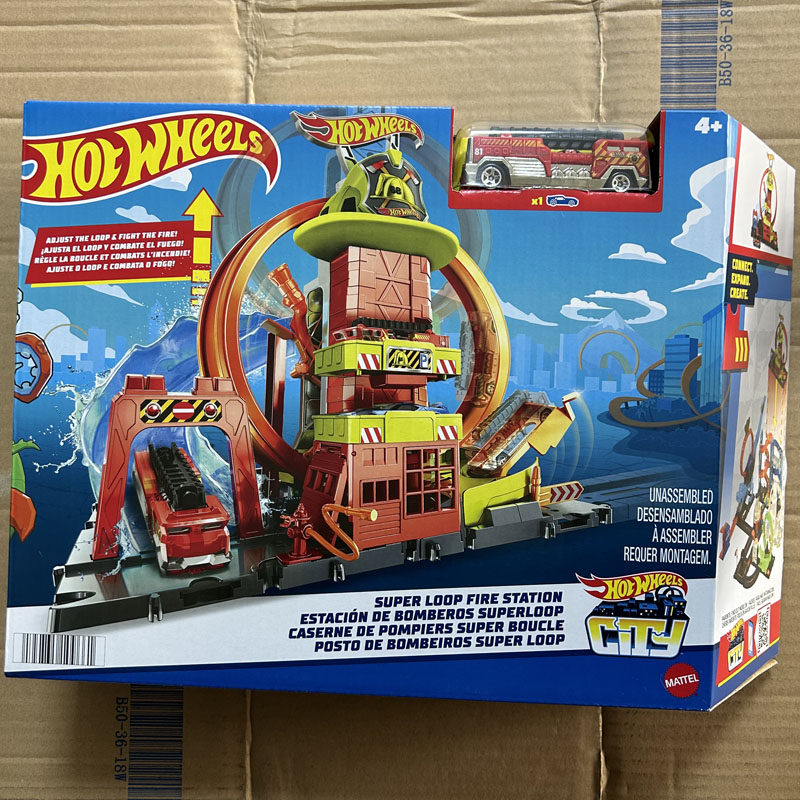 ホットウィール スチームドロップ＆スコア HKX41 レース - Hot Wheels Car Track Sets のレビューと価格