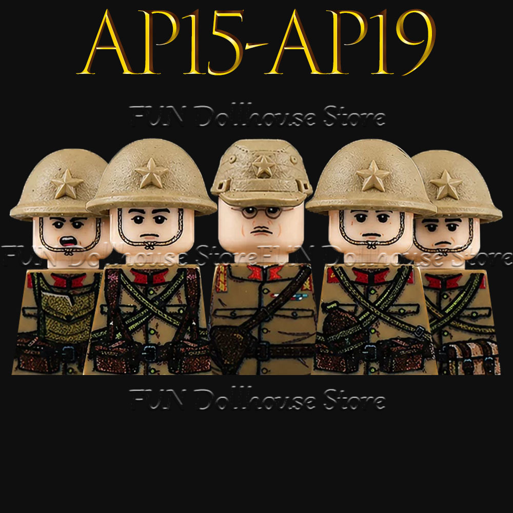ミリタリーアーミー日本軍医兵アクションフィギュアアクセサリー - Lego Minifigure Holder のレビューと価格