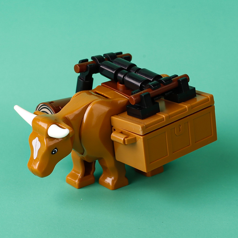 子供のための中世の城のビルディングブロック,騎士の置物,輸送 - Lego Minifigure Holder のレビューと価格