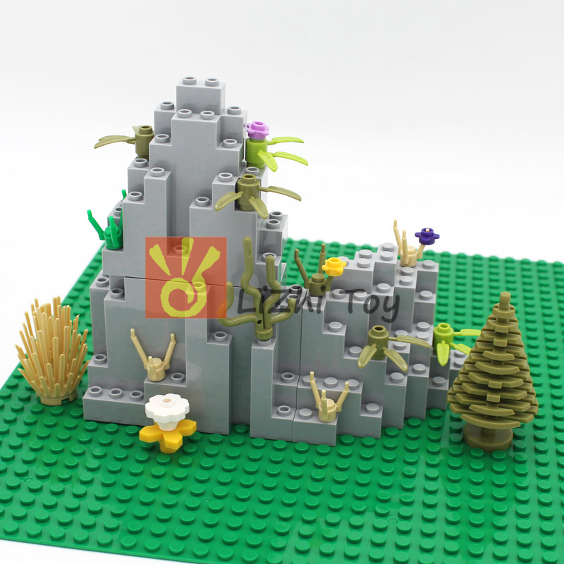 MOC レンガ城山築山庭園建築 DIY 啓発都市ビルディング - Lego Set Creator のレビューと価格